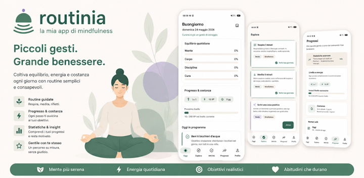 Screenshot Routinia 1