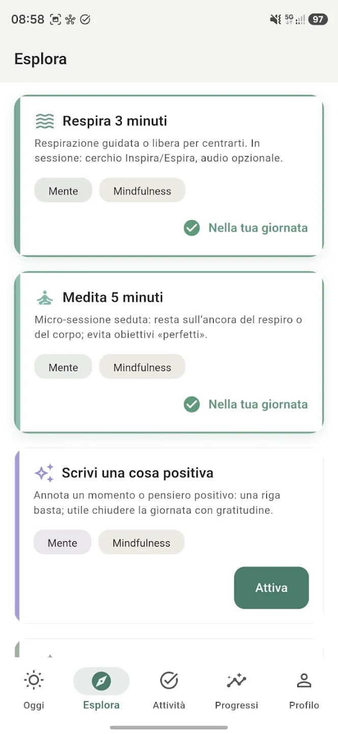Screenshot Routinia 4